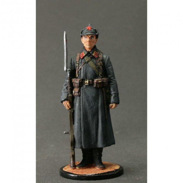Red Army Man In Winter Uniform WW2 Figure