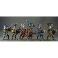 German Knights Set Of 6 Figures