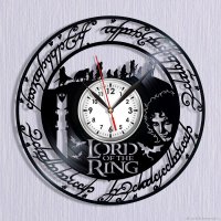 Handmade The Lord of the Rings V.4 Vinyl Wall Clock