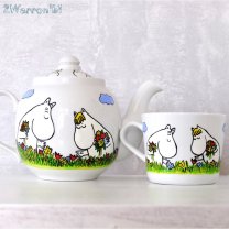The Moomins - Moomintroll and Snork Maiden Tea Set