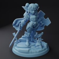 Paladin Pint Figure (Unpainted)