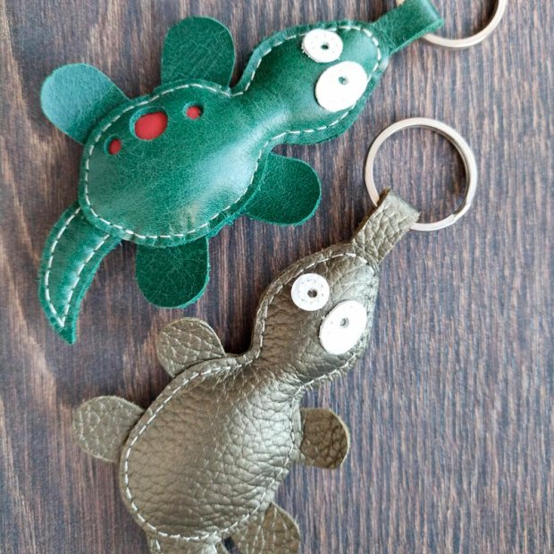 Lizard Keychain