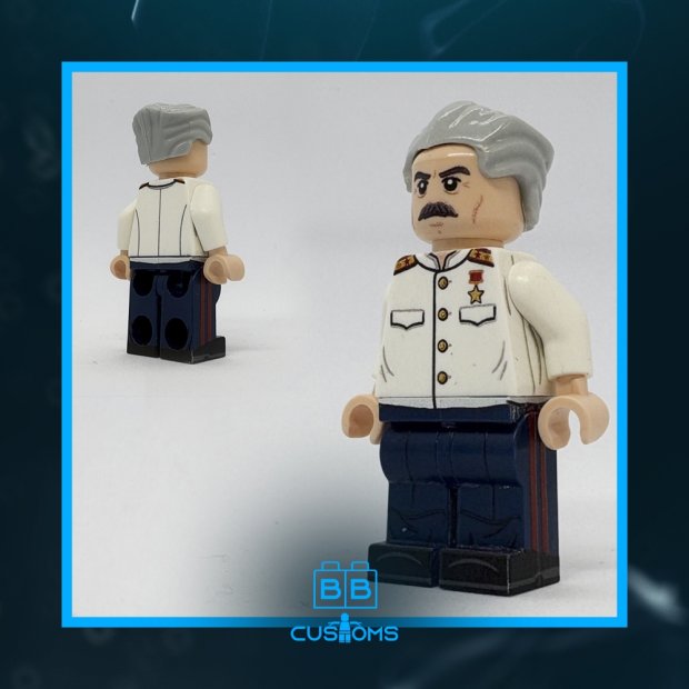 WWII Era Eastern European Leader Minifigure (Historical Figure) v2