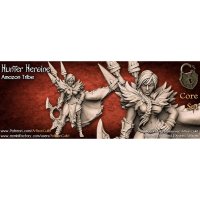 Amazon Tribe - Hunter Heroine Figure (Unpainted)