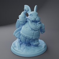 War rabbit Figure (Unpainted)