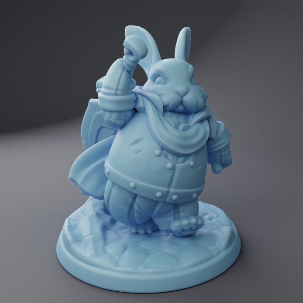 War rabbit Figure (Unpainted)