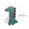 Catnip Plush Cat Toy (Dark Green Emperor Dinosaur)