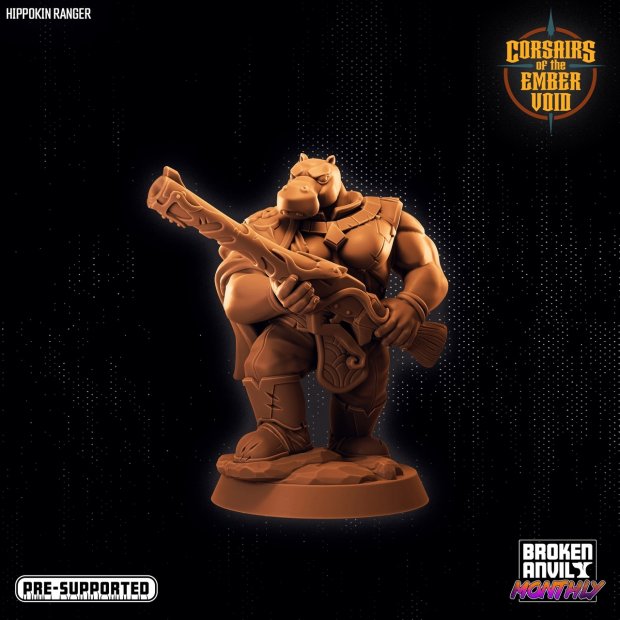 Hippokin Ranger Figure (Unpainted)