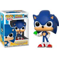 Funko POP Games: Sonic the Hedgehog - Sonic with Emerald Figure