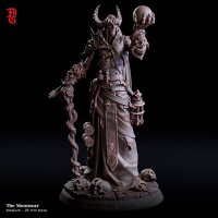 Moon Scar, the Demon Diviner Figure (Unpainted)