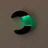 Shining Crescent Pendant Necklace