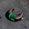 Shining Crescent Pendant Necklace