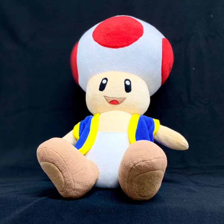 Super Mario - Mushroom Plush Toy