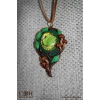 Forest Sun Pendant Necklace