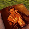 Handmade Pulp Fiction - John Travolta Meme Custom Wallet