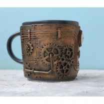Steampunk Mug With Decor