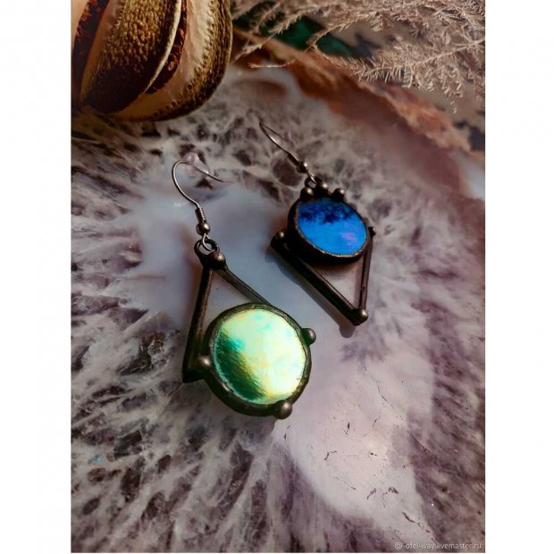 Geometry In Space Earrings