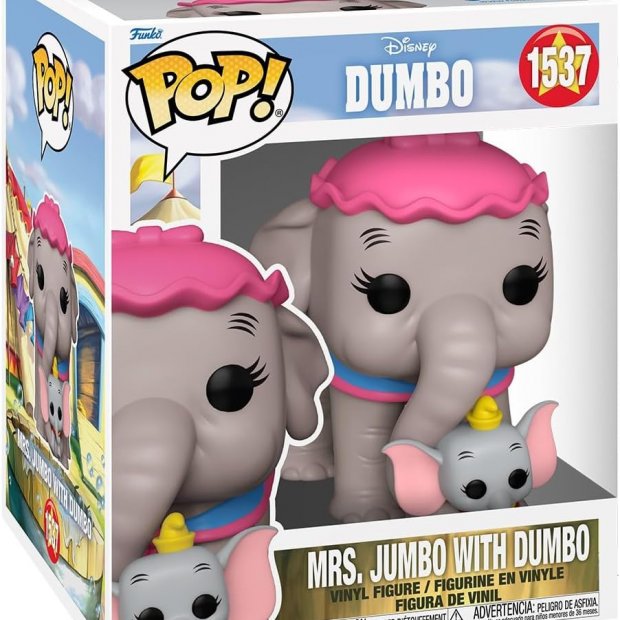 Funko Pop Disney: Dumbo - Mrs. Jumbo with Dumbo Figure