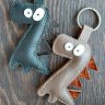 Dinosaur Keychain