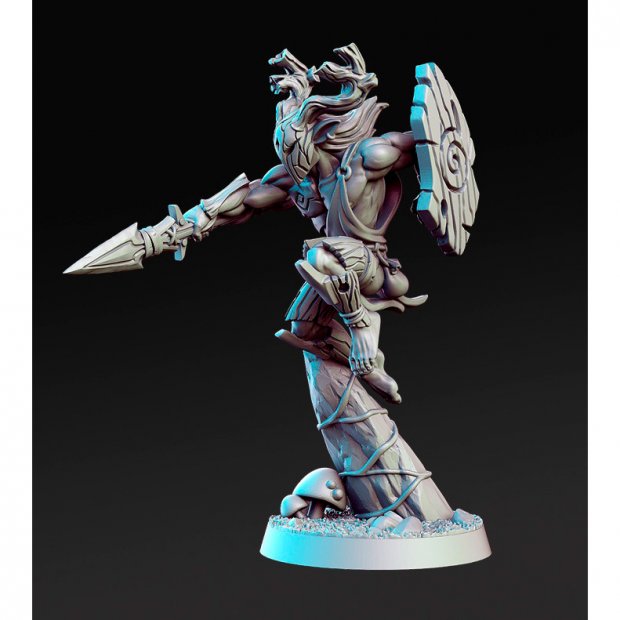 Quickspear Figure (Unpainted)