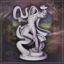 Al, the Psionicist Wizard Figure (Unpainted)