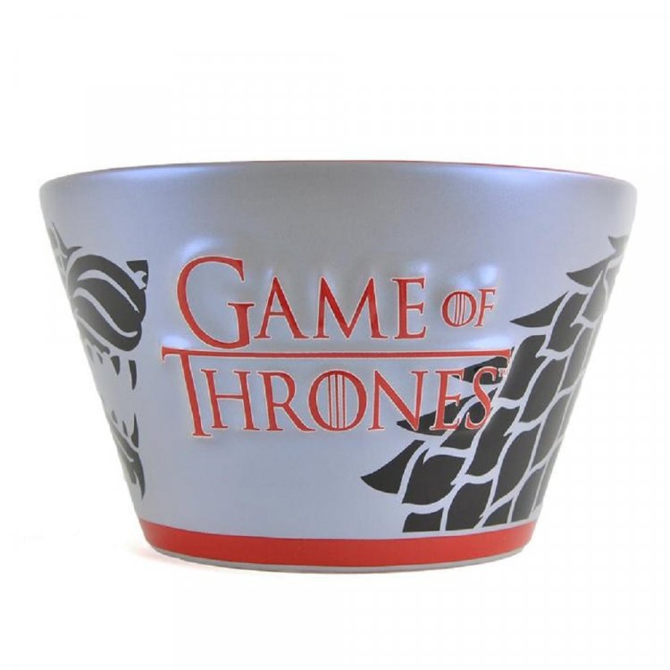 Half Moon Bay Game Of Thrones - Stark Reflection Decal Bowl