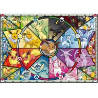 Buffalo Games Pokemon - Eevee's Stained Glass Jigsaw Puzzle (500 Pieces)
