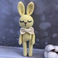 Sleepy Hare Plush Toy
