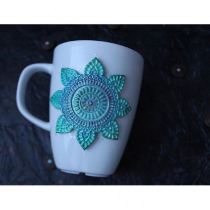 Mandala Mug With Decor