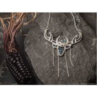 Handmade Space Deer Necklace