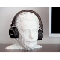 Albert Einstein Shaped Headphone Stand