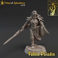 Fallen Paladin Figure (Unpainted)