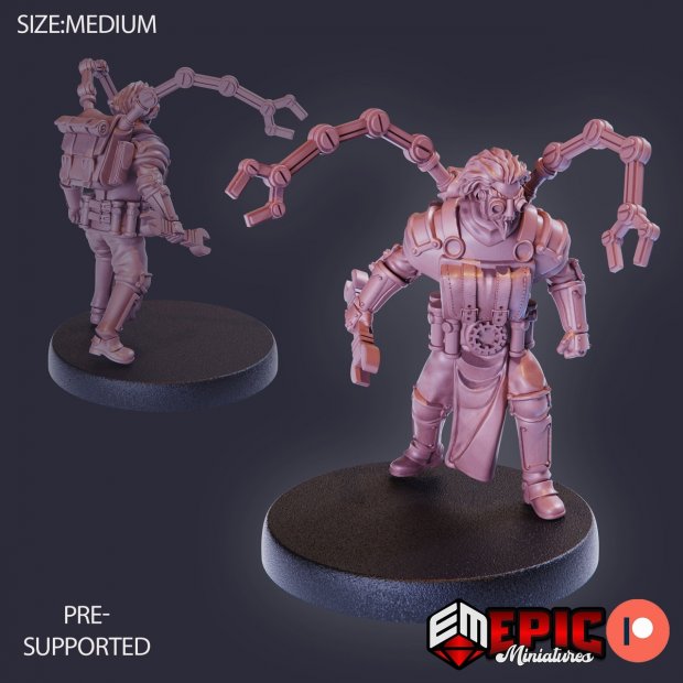 Doctor Otto Figure (Unpainted)