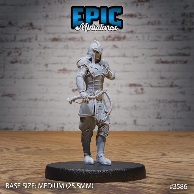 Dark Ninja Figure (Unpainted)