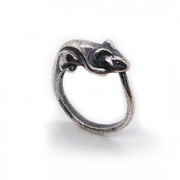 Handmade Happy Mouse Ring