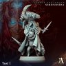 Dwarfs Tosi, Doge and Executioner Figure (Unpainted)