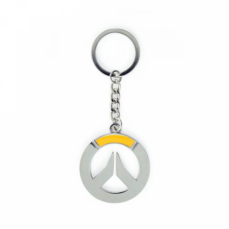 Jinx Overwatch - Logo Silver Keychain