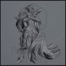 Lirey The Ghostly Whisper, The Rogue Gunslinger Figure (Unpainted)