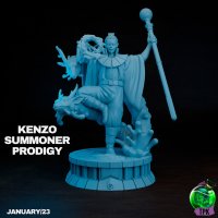 Kenzo Summoner Prodigy 02 Figure (Unpainted)