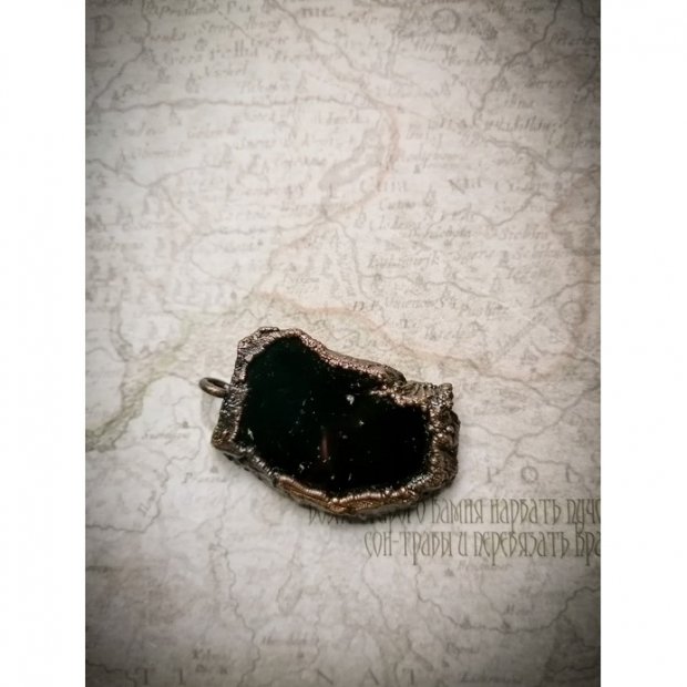 Oil Lake Pendant Necklace