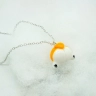 Welsh Corgi Butt Pendant Necklace