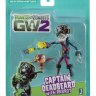 Jazwares Plants vs Zombies GW2 - Captain Deadbeard with Parrot Figure