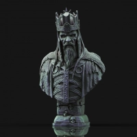 The Lord of The Rings - King of the Dead Bust (Unpainted)