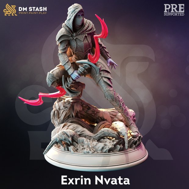 Exrin Nvata Figure (Unpainted)