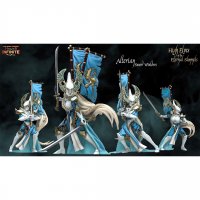 Alterian Sword Wielders Figure (Unpainted)