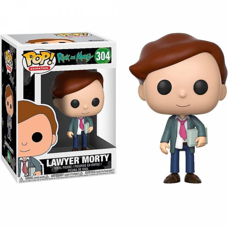 Funko POP Animation: Rick and Morty - Lawyer Morty Figure