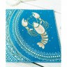 Zodiac Sign Crayfish Passport Cover