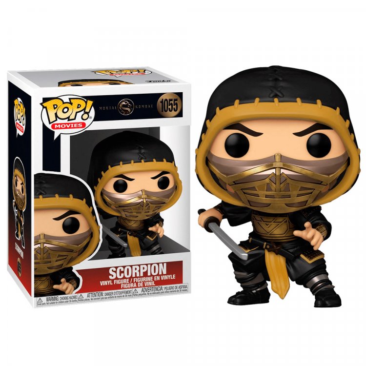 Funko POP Movies: Mortal Kombat - Scorpion Figure