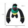Gorilla Squeaky Dog Toy (Green)