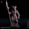 Vorhax, the Guardian of the Assembly with a Glaive Figure (Unpainted)